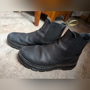 Dr. Martens Black Leather Chelsea Boots